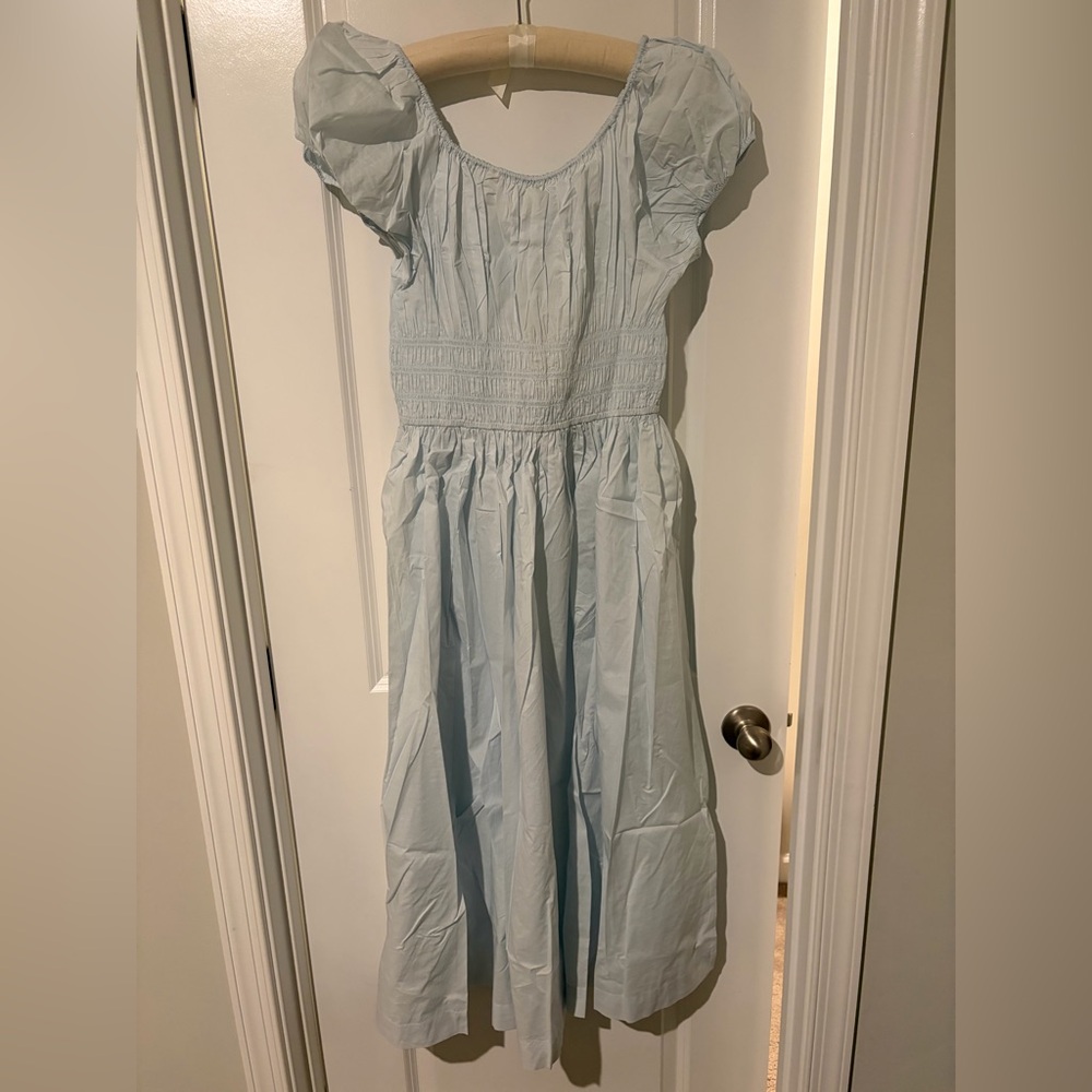 SOLD Doen Quinn Dress in Alice Blue - Picture 5 of 8